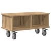 vidaXL TV stol&iacute;k 68,5 x 35 x 35 cm Remeseln&yacute; dub Kompozitn&eacute; drevo