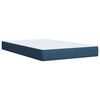 vidaXL Boxspring posteľ s matracom modr&aacute; 120x190 cm l&aacute;tka