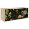 vidaXL N&aacute;stenn&yacute; TV kabinet RHENEN 102 x 33 x 40 cm Dub sonoma