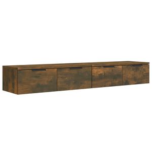 vidaXL N&aacute;stenn&eacute; skrinky 2 ks dymov&yacute; dub 68x30x20 cm spracovan&eacute; drevo