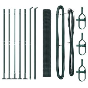 vidaXL Stĺp na plot. Zelen&aacute;