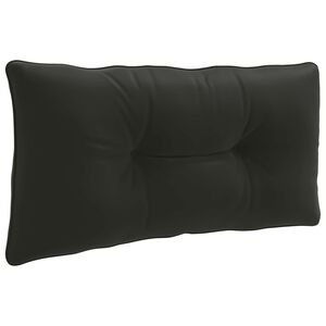 vidaXL Vank&uacute;&scaron; na chrb&aacute;t PUTTEN 100% polyester Čierna 70 x 40 x 10 cm