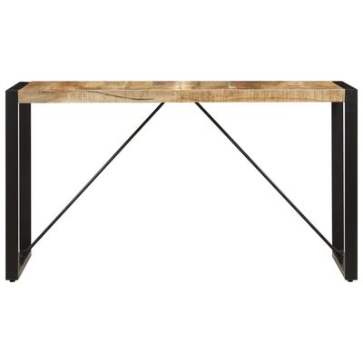 vidaXL Jedálenský stôl z mangovníkového dreva 140x70x75 cm