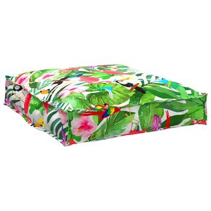 vidaXL Podložka Oxfordsk&aacute; l&aacute;tka Viacfarebn&yacute; 70 x 70 x 12 cm