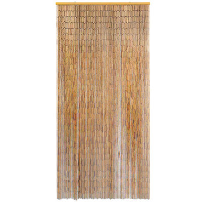 vidaXL Záves proti hmyzu do dverí, bambus 100x220 cm