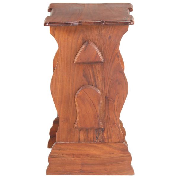 vidaXL Stojan na časopisy 50x30x53 cm mas&iacute;vne ak&aacute;ciov&eacute; drevo