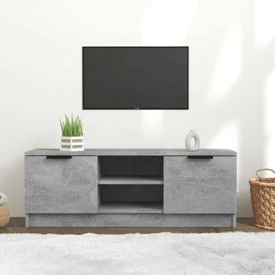 vidaXL TV skrinka, betónovo sivá 102x35x36,5 cm, kompozitné drevo