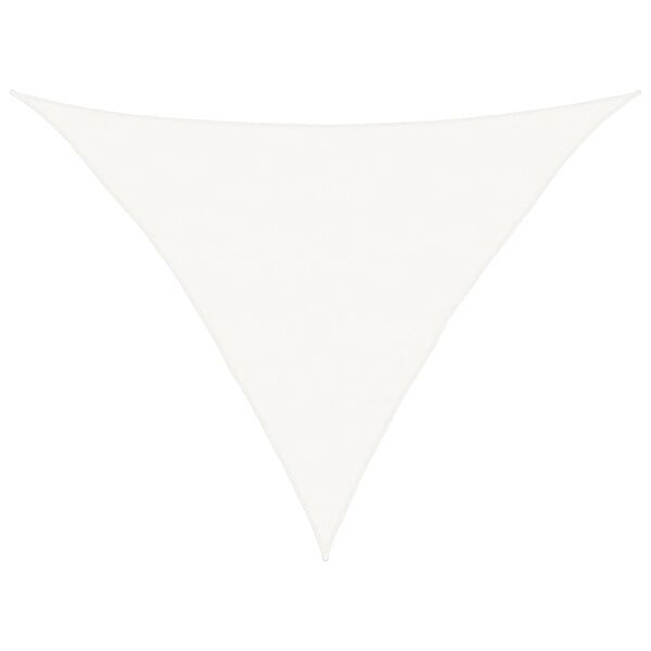 vidaXL Tieniaca plachta 160 g/m&sup2; biela 5x5x6m HDPE