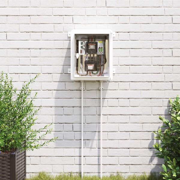 vidaXL Ovl&aacute;dacia skriňa Siv&aacute; 30 x 16,5 x 35 cm ABS plast