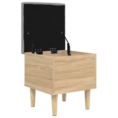 vidaXL Úložná lavička dub sonoma 42x42x46 cm kompozitné drevo