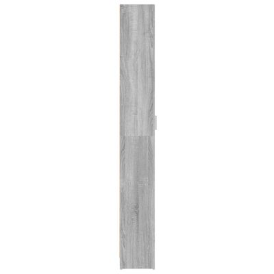 vidaXL Šatník do chodby sivý dub sonoma 55x25x189 cm spracované drevo
