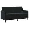 vidaXL Sofa s &uacute;ložn&yacute;m priestorom Čierna 172 x 78 x 87 cm Polyester