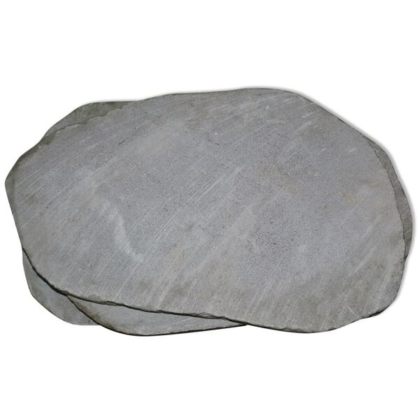 vidaXL Z&aacute;hradn&eacute; &scaron;ľap&aacute;ky, 3 ks, riečny kameň