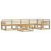 vidaXL Z&aacute;hradn&aacute; s&uacute;prava gaučov 6 pcs Biela 79 x 79 x 37 cm