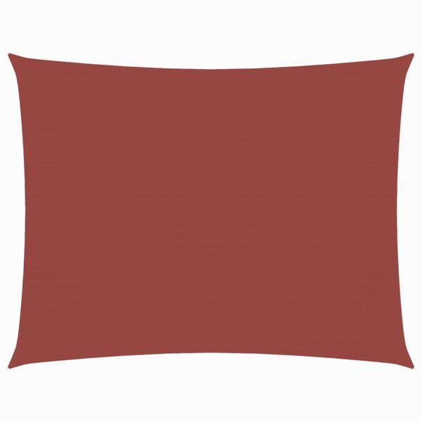 vidaXL Tieniaca plachta oxfordsk&aacute; l&aacute;tka obdĺžnikov&aacute; 2,5x4 m tehlov&aacute;