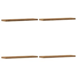 vidaXL N&aacute;stenn&eacute; police 4 ks dub artisan 40x10x1,5 cm kompozitn&eacute; drevo