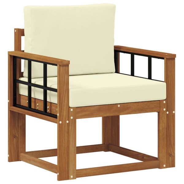 vidaXL Z&aacute;hradn&aacute; s&uacute;prava gaučov Mas&iacute;vne ak&aacute;ciov&eacute; drevo a polyester