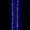 vidaXL Reťaz so zhlukmi LED, 1000 diód, modrá 11 m, PVC