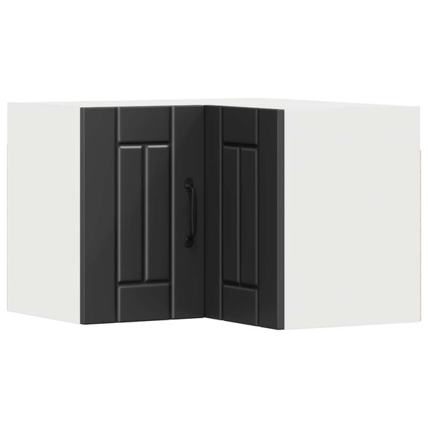 vidaXL Kuchynsk&aacute; skriňa Čierna 57 x 57 x 40 cm Kompozitn&eacute; drevo