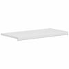 vidaXL Parapetn&eacute; dosky Biely 80 x 45 x 4,5 cm PVC