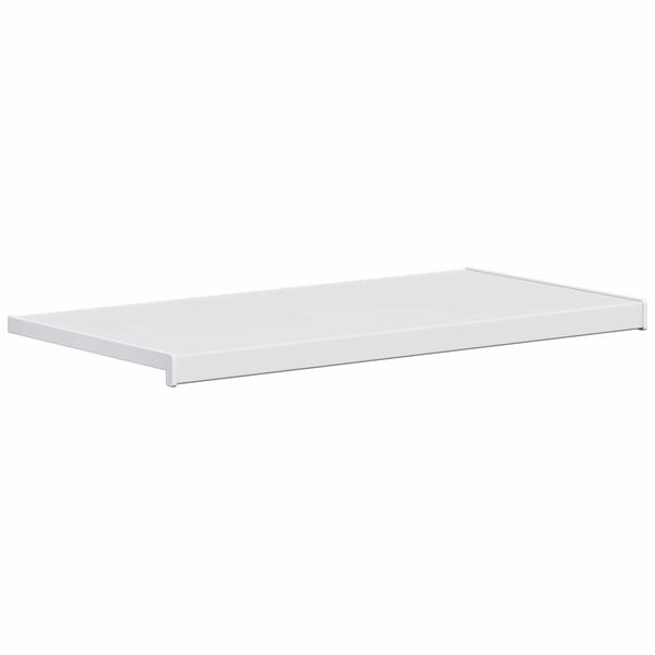 vidaXL Parapetn&eacute; dosky Biely 80 x 45 x 4,5 cm PVC