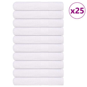 vidaXL Saunov&eacute; osu&scaron;ky FROGN 25 ks biele 80x200 cm 360 g/m&sup2;