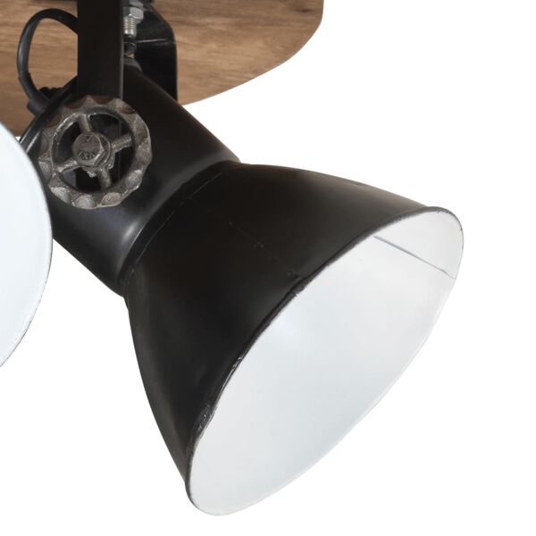 vidaXL Z&aacute;vesn&aacute; lampa 25 W čierna 50x50x25 E27