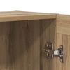 vidaXL Komoda dub artisan 120x30,5x70 cm kompozitn&eacute; drevo