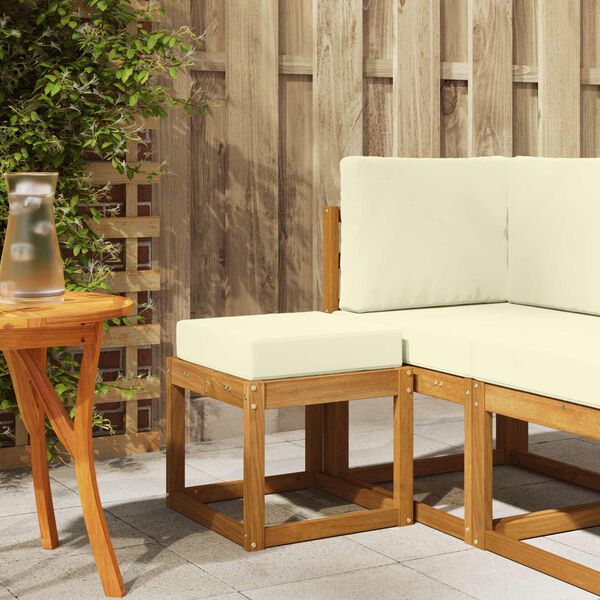 vidaXL Z&aacute;hradn&aacute; stolička, lavička Pevn&eacute; ak&aacute;ciov&eacute; drevo Pr&iacute;rodn&aacute;