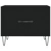 vidaXL Konferenčný stolík čierny 50x50x40 cm spracované drevo