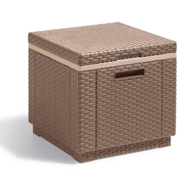 Keter Chladaci box Ice Cube, kapučínový 223761