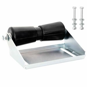 vidaXL Valec na pr&iacute;ves s držiakom 25,4 cm Strieborn&aacute; Pozinkovan&aacute; oceľ