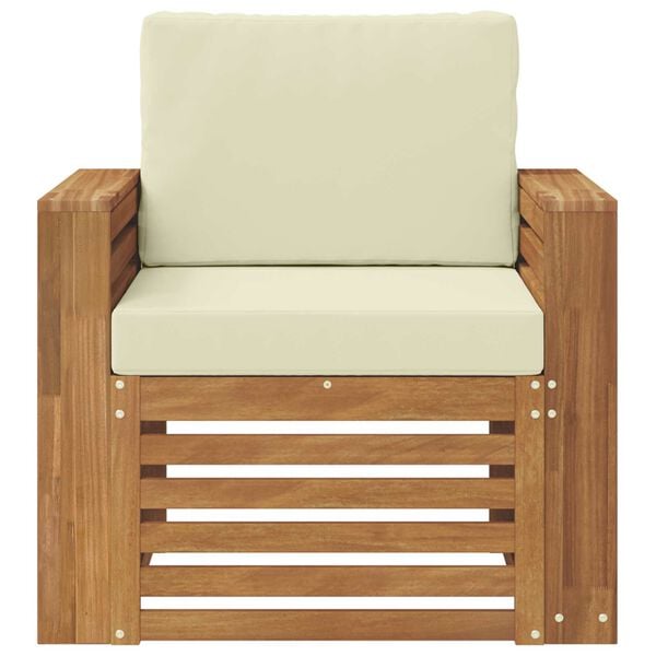 vidaXL Z&aacute;hradn&aacute; s&uacute;prava gaučov Mas&iacute;vne ak&aacute;ciov&eacute; drevo a polyester