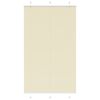 vidaXL Skladan&aacute; roleta kr&eacute;mov&aacute; 115x200 cm &Scaron;&iacute;rka l&aacute;tky 114,4 cm Polyester