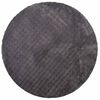 vidaXL Kusov&eacute; koberce Okr&uacute;hly SIROLO Antracitov&aacute; &Oslash; 200 CM Polyester