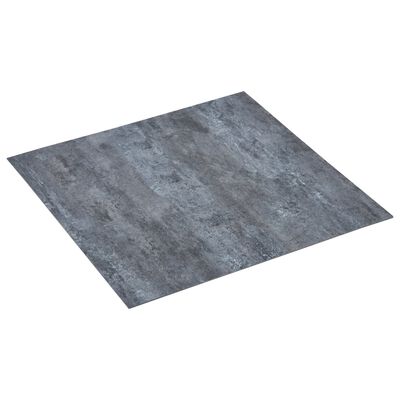 vidaXL Samolepiace podlahové dosky 5,11 m², PVC, sivý mramor