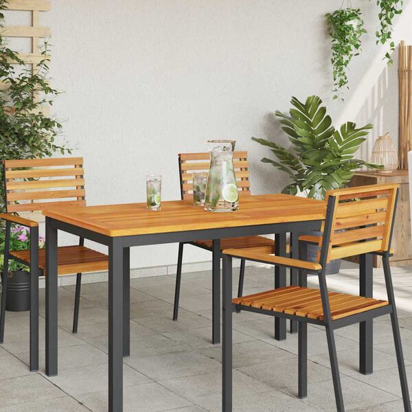 vidaXL Vrchn&aacute; doska Hned&aacute; 120 x 70 x 2 cm Pevn&eacute; ak&aacute;ciov&eacute; drevo