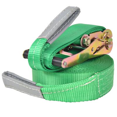 vidaXL Zelené lano na chodenie/slackline, 15 m x 50 mm, 150 kg