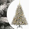 vidaXL Umel&yacute; vianočn&yacute; stromček s vianočn&yacute;mi guľami 120 cm 150 LED