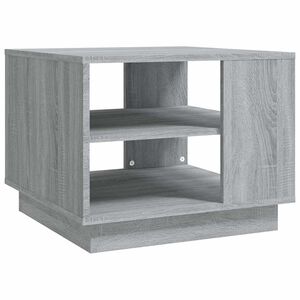 vidaXL Konferenčn&yacute; stol&iacute;k, siv&aacute; sonoma 55x55x43 cm, kompozitn&eacute; drevo