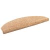 vidaXL Samolepiace schodov&eacute; rohože 15 ks 80 x 24,5 x 3,5 cm Zlat&aacute;