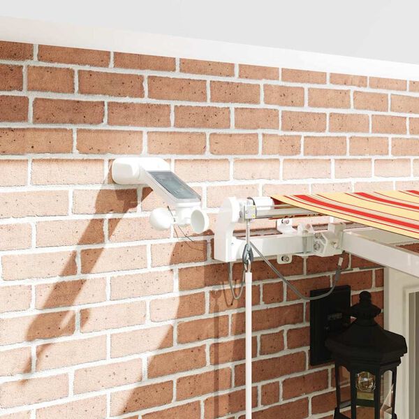 vidaXL Zatemniteľn&aacute; mark&iacute;za Žlt&aacute; a oranžov&aacute; 400 &times; 300 cm