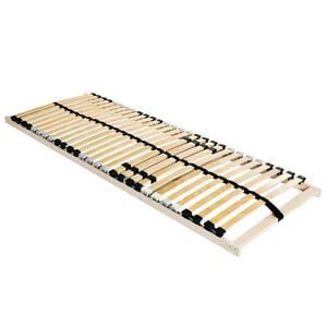 vidaXL Lamelov&yacute; ro&scaron;t Hned&aacute; 70 x 190 cm Mas&iacute;vne bukov&eacute; drevo