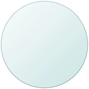 vidaXL Stolov&aacute; doska z tvrden&eacute;ho skla, okr&uacute;hla, 900 mm