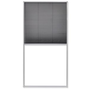 vidaXL Plisovan&aacute; okenn&aacute; sieťka proti hmyzu 80x160 cm