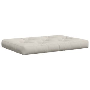 vidaXL Vank&uacute;&scaron; na paletu VIANEN 100% polyester Biela 120 x 80 x 12 cm