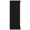 vidaXL LED komoda Čierny dub 41 x 37 x 100 cm Kompozitn&eacute; drevo