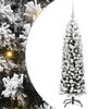 vidaXL Umel&yacute; vianočn&yacute; stromček Zelen&aacute; 150 cm PVC, oceľ a plast