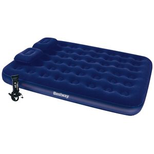 Bestway Semi&scaron;ov&aacute; nafukovacia posteľ+vank&uacute;&scaron; a pumpa 203x152x22 cm 67374