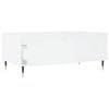 vidaXL Konferenčn&yacute; stol&iacute;k biely 90x50x36,5 cm spracovan&eacute; drevo